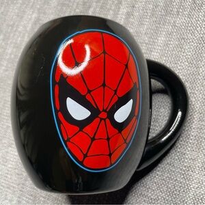 Amazing Spiderman Marvel Comics Black Coffee Barrel Mug Webslinger
